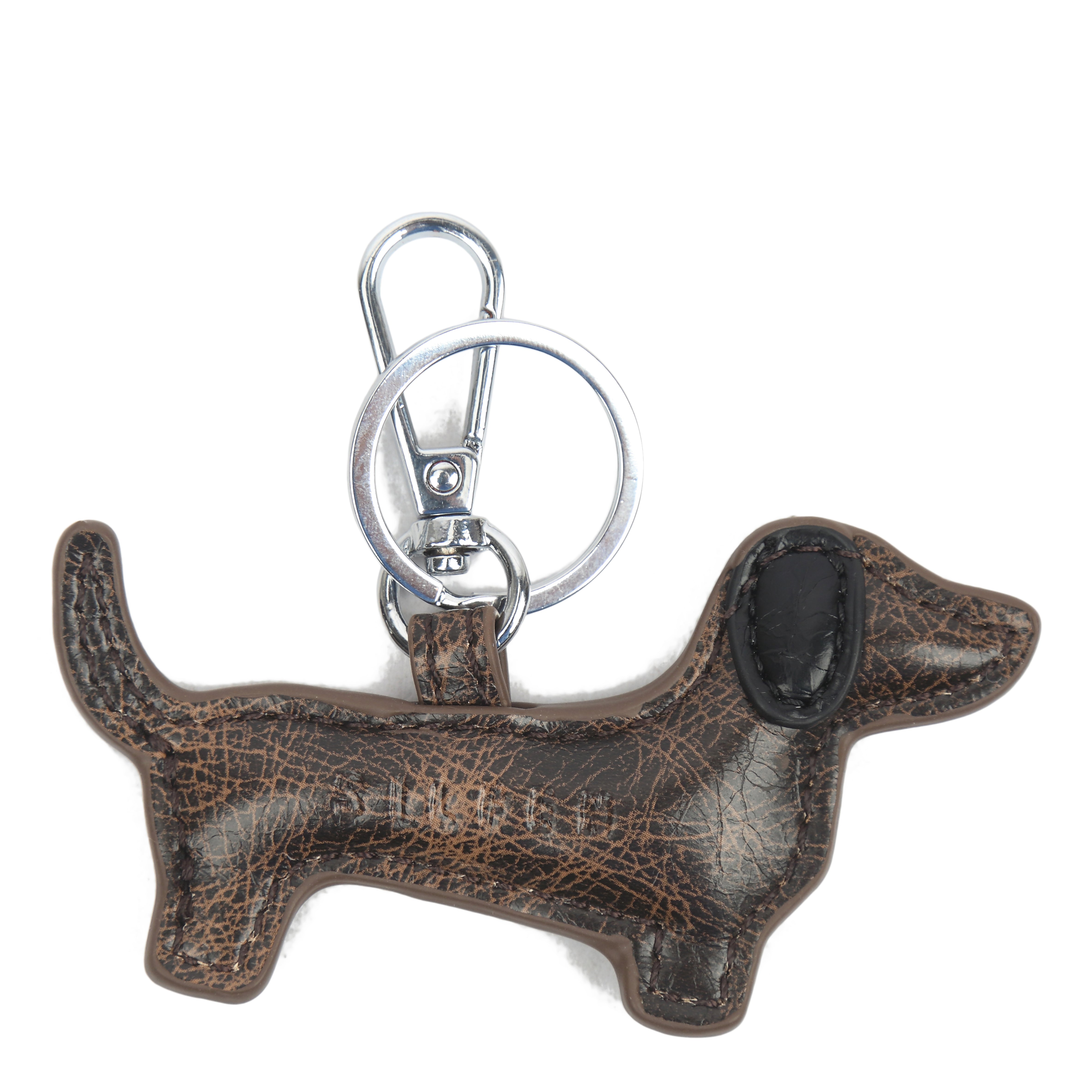 Dog taskevedhæng - Brown Cracked